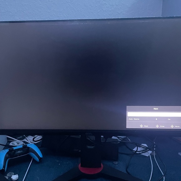 onn. 24" FHD 1080p 165hz 1ms FreeSync Gaming Monitor, includes 6ft DisplayPort - Picture 4 of 5